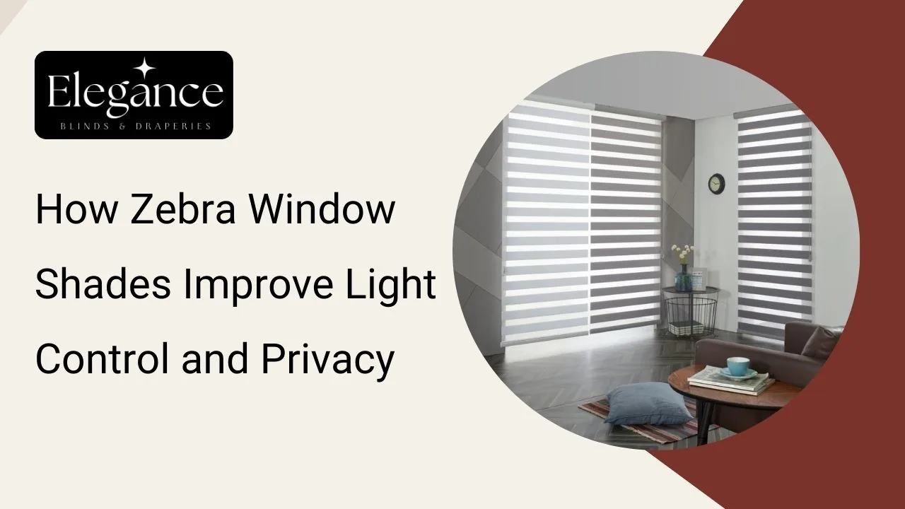 How Zebra Window Shades Improve Light Control and Privacy